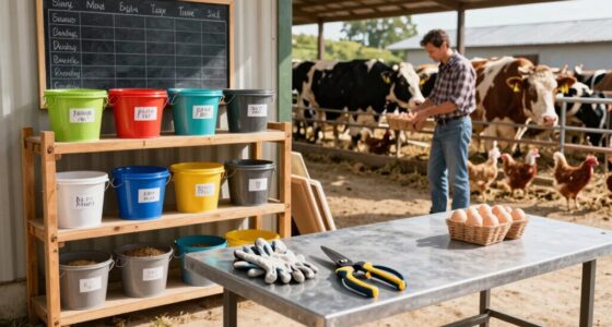 efficient farm chore planning