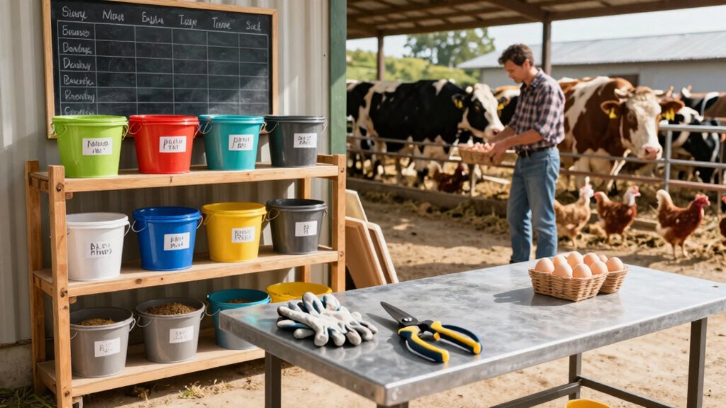 efficient farm chore planning