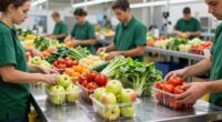 efficient harvest packing process