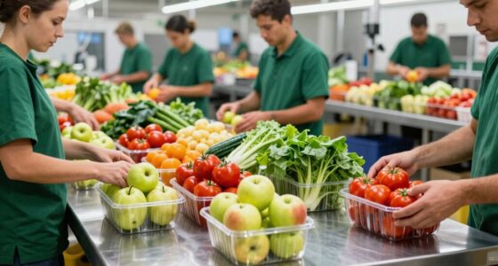 efficient harvest packing process