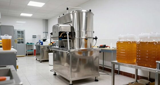 efficient honey extraction workflow