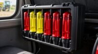 efficient led flare storage