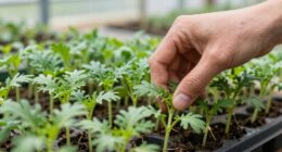 efficient seedling thinning method