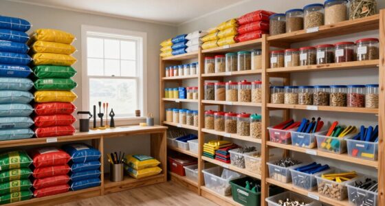 efficient storage for supplies