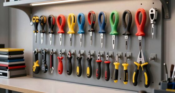 efficient tools require organized storage