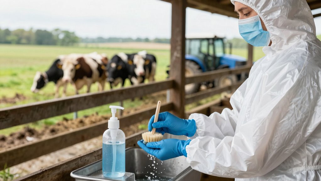 farm health through biosecurity