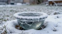 freezing water bowl dangers