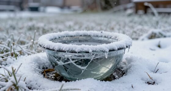 freezing water bowl dangers