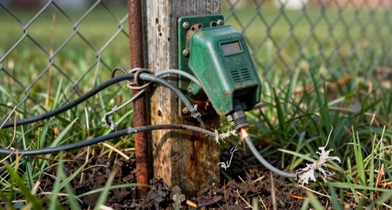 grounding issues cause fence problems