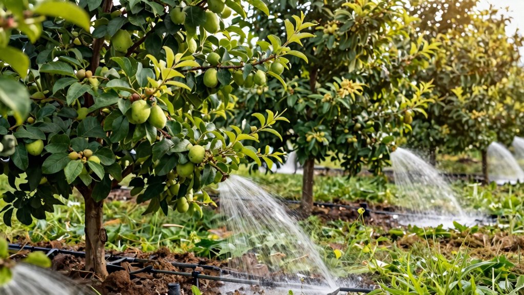 group trees by water needs