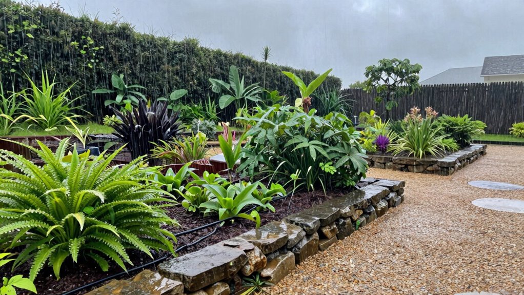 improve garden drainage stability
