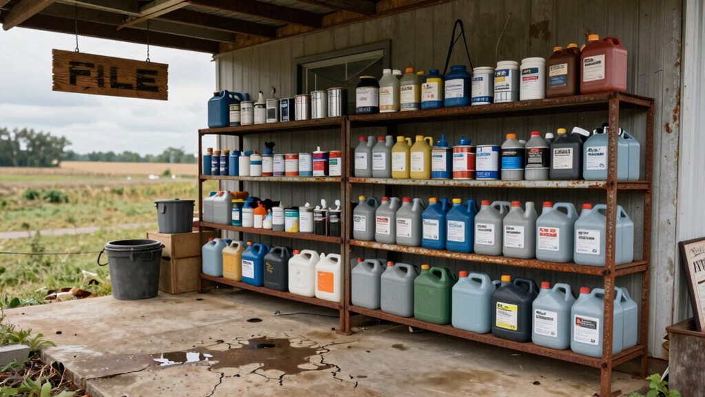 improve rural chemical storage