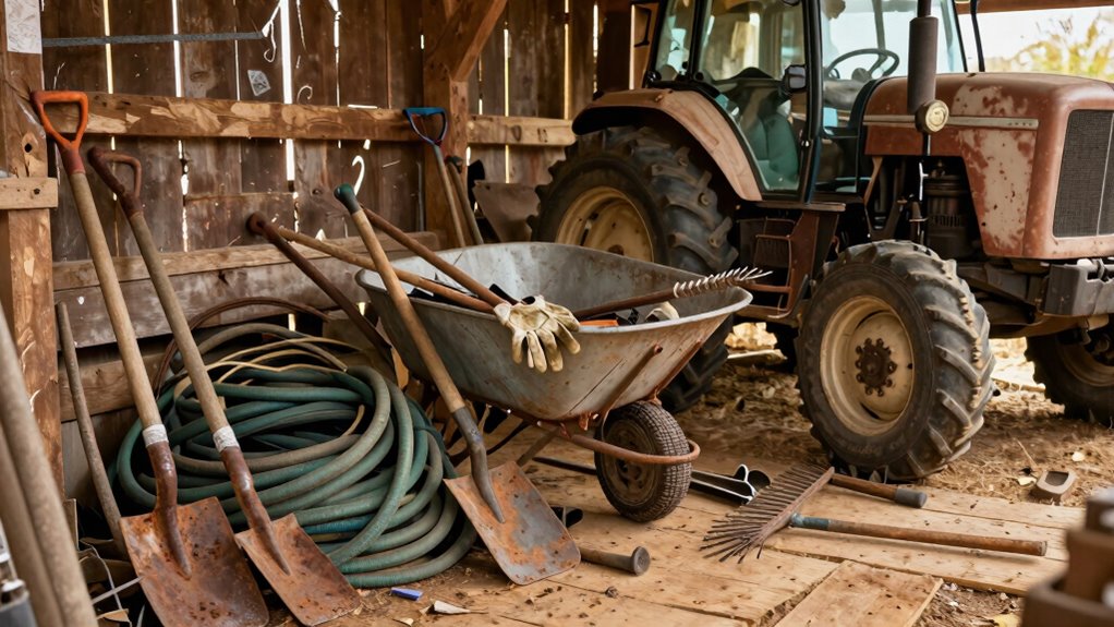 inefficient farming tool management