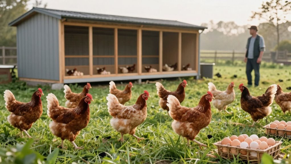 maintain consistent egg output