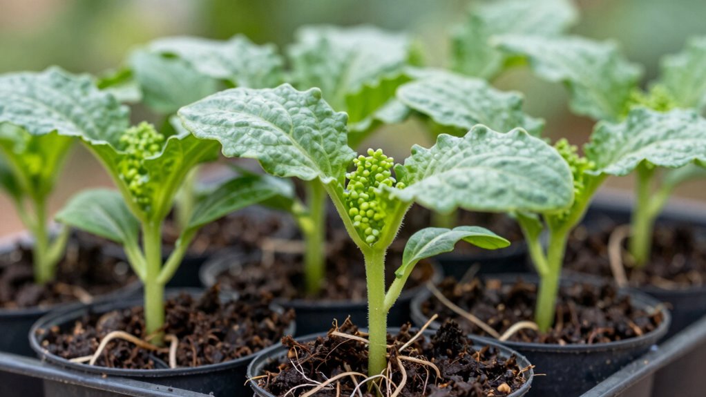 maintain sturdy seedling growth