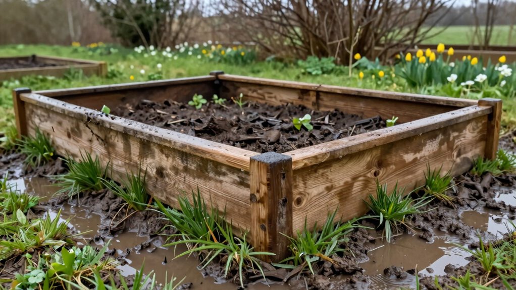 mud season drainage advantage