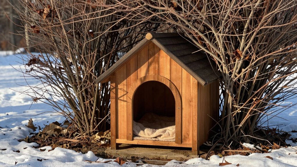 optimal outdoor shelter placement
