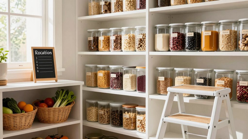 organize label rotate maintain