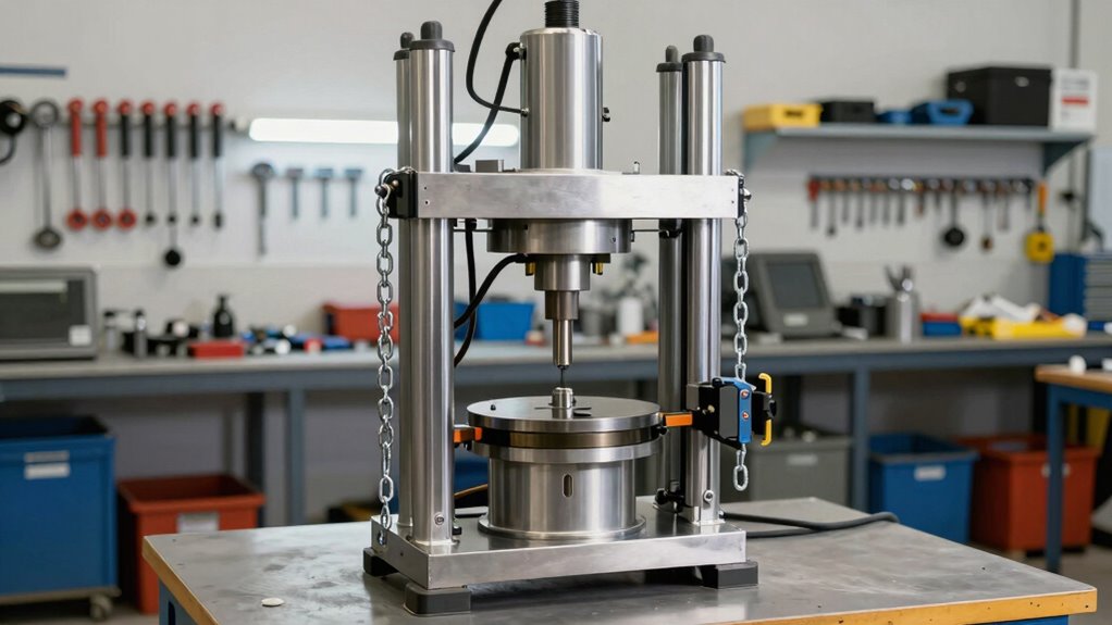 organize presses for safety