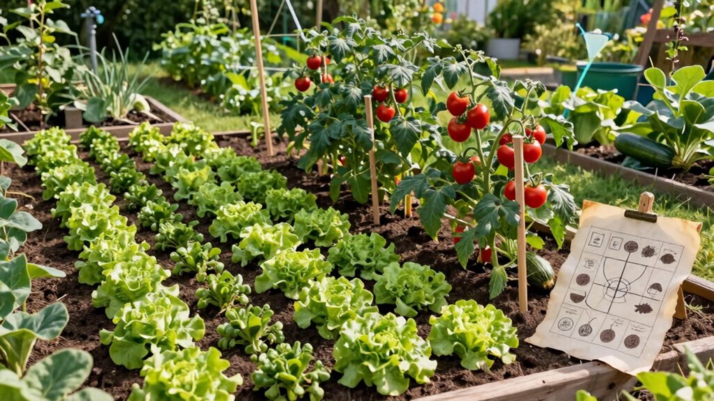 organized crop rotation strategy