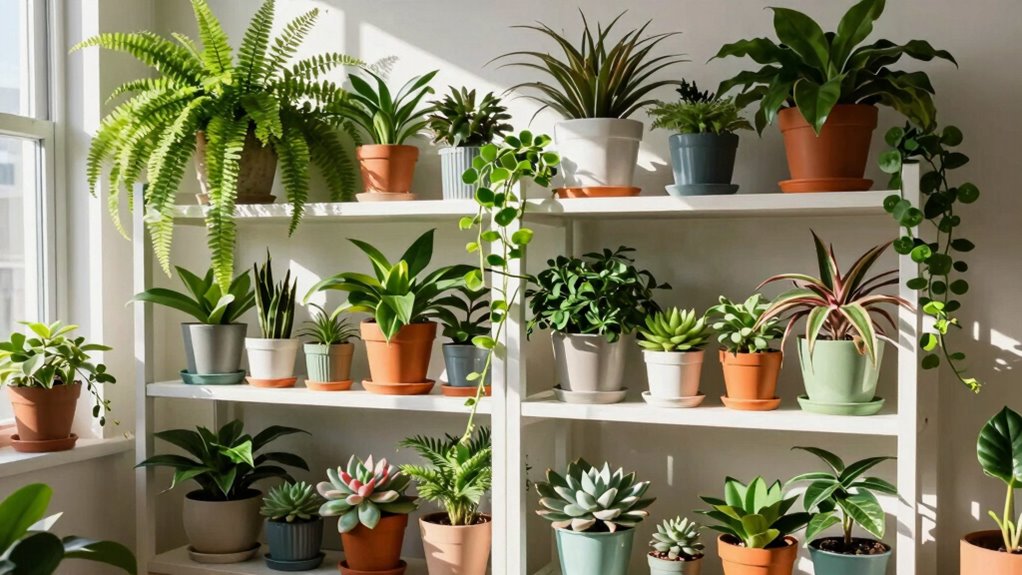 organized nursery for healthy plants
