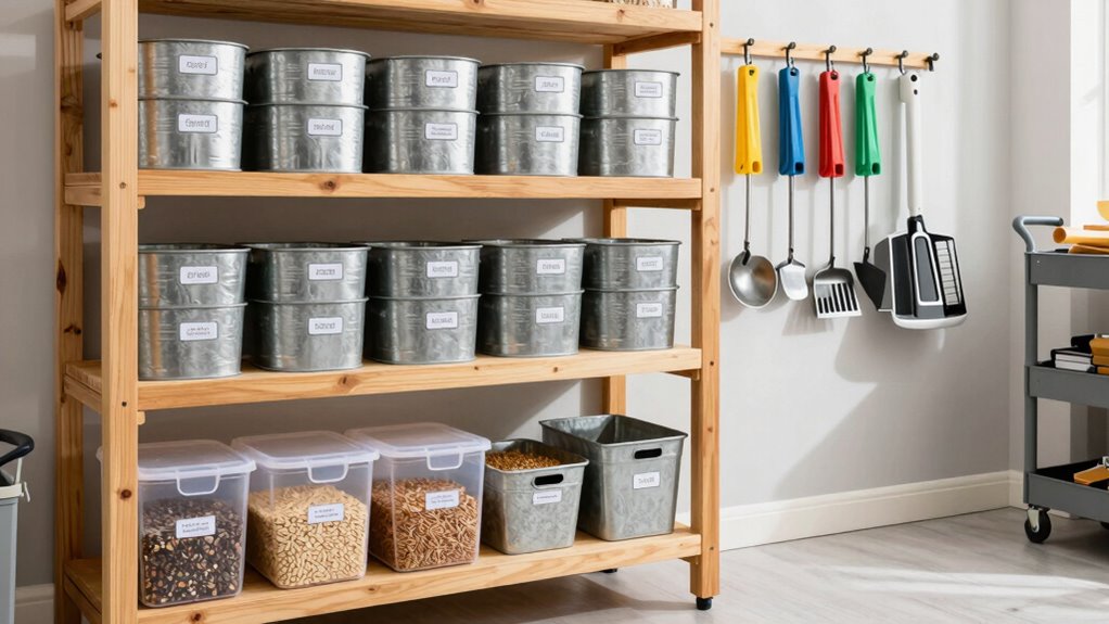 organized storage supports pest control