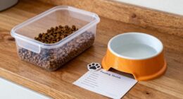 pet emergency feeding instructions