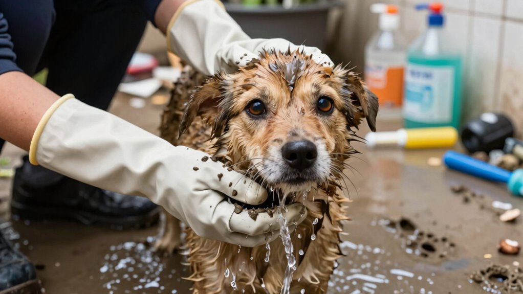 pet safety after flooding