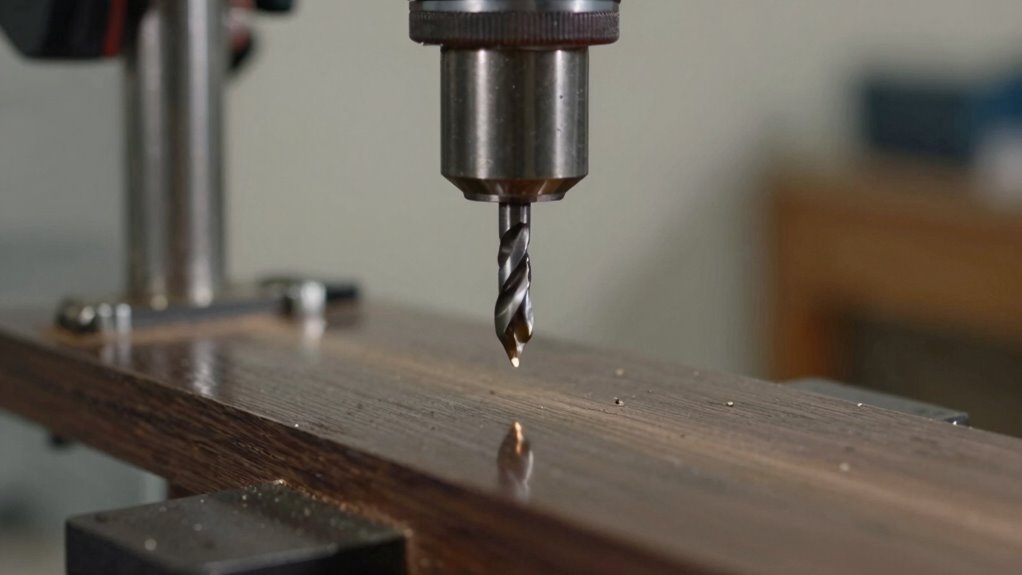 pre drilling setup precision