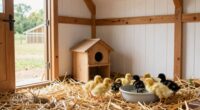 prepare barn for poultry