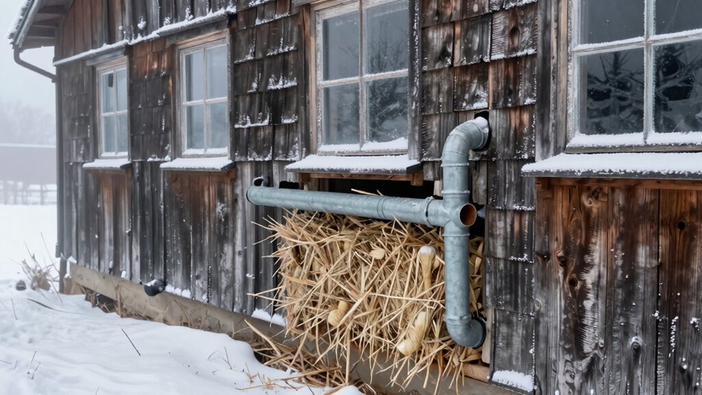 prepare plumbing before cold