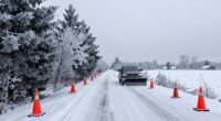 preparing farm roads winter