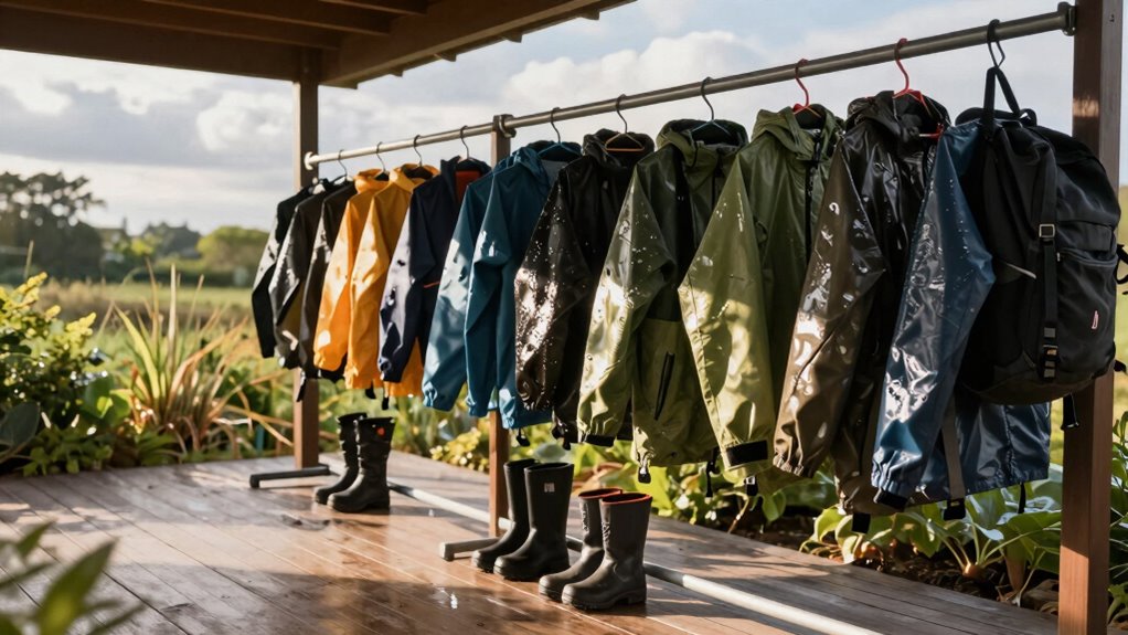 promptly dry and clean gear