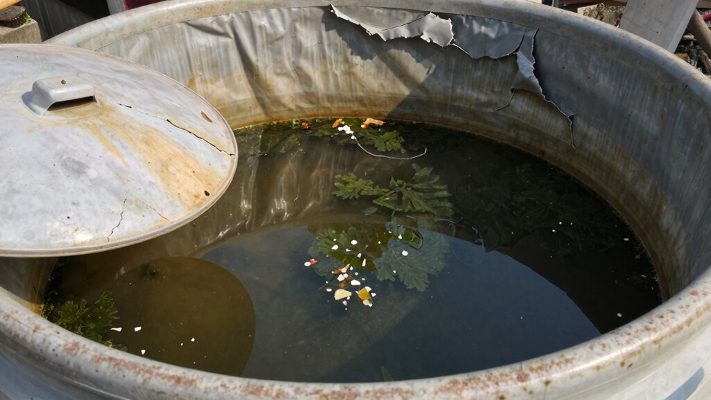 proper rainwater storage practices