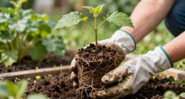 protect roots during transplanting