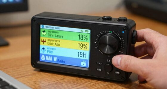 radio signal frequency adjustment