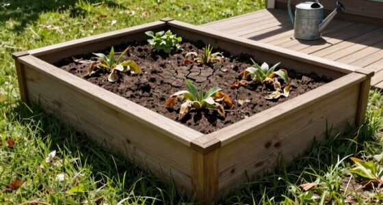 raised beds lose moisture