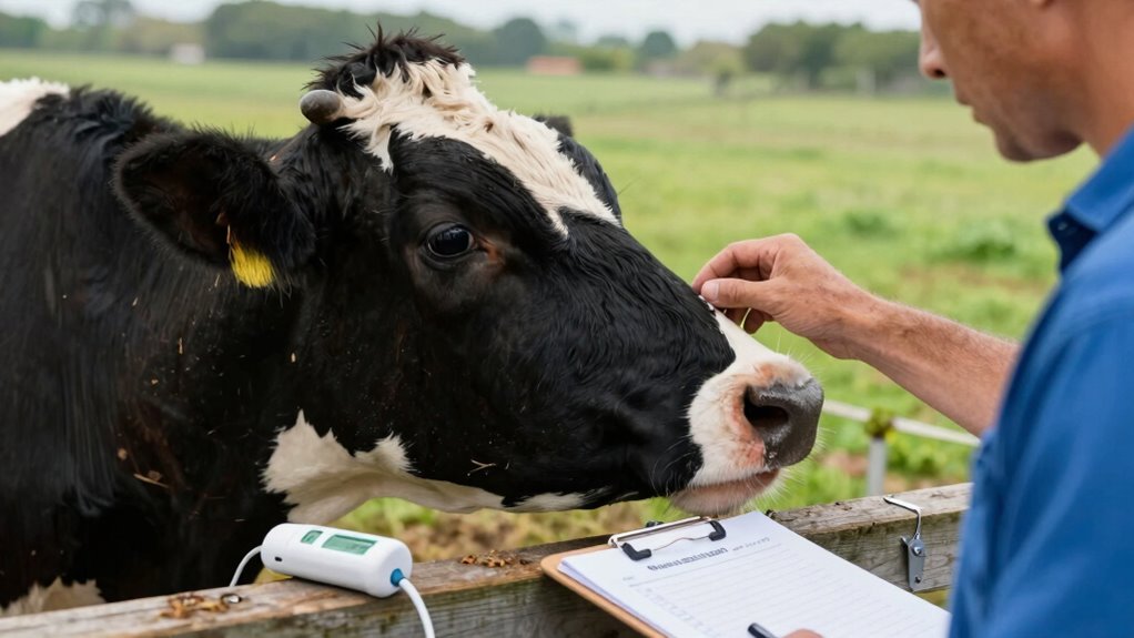 routine livestock health inspection