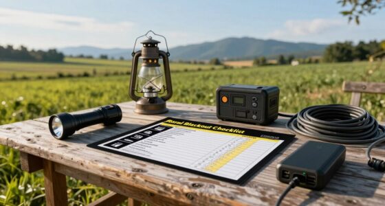 rural blackout preparation checklist