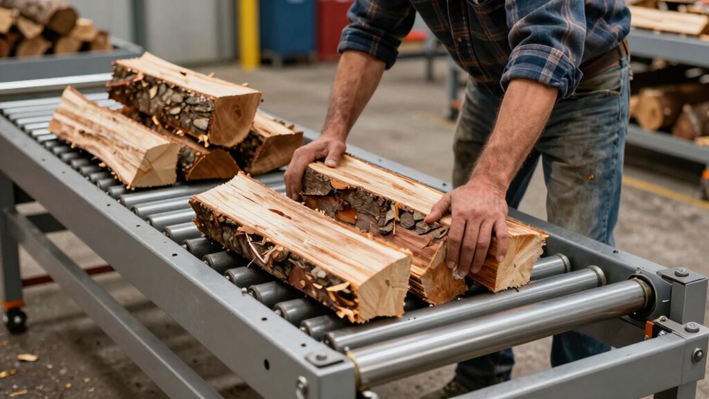 safe efficient firewood handling