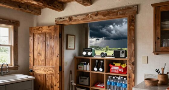 safe storm shelter routine