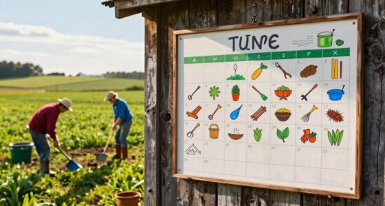 seasonal farming schedule strategy