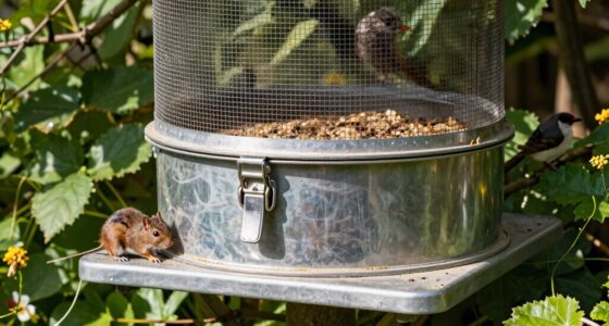 secure feed from pests