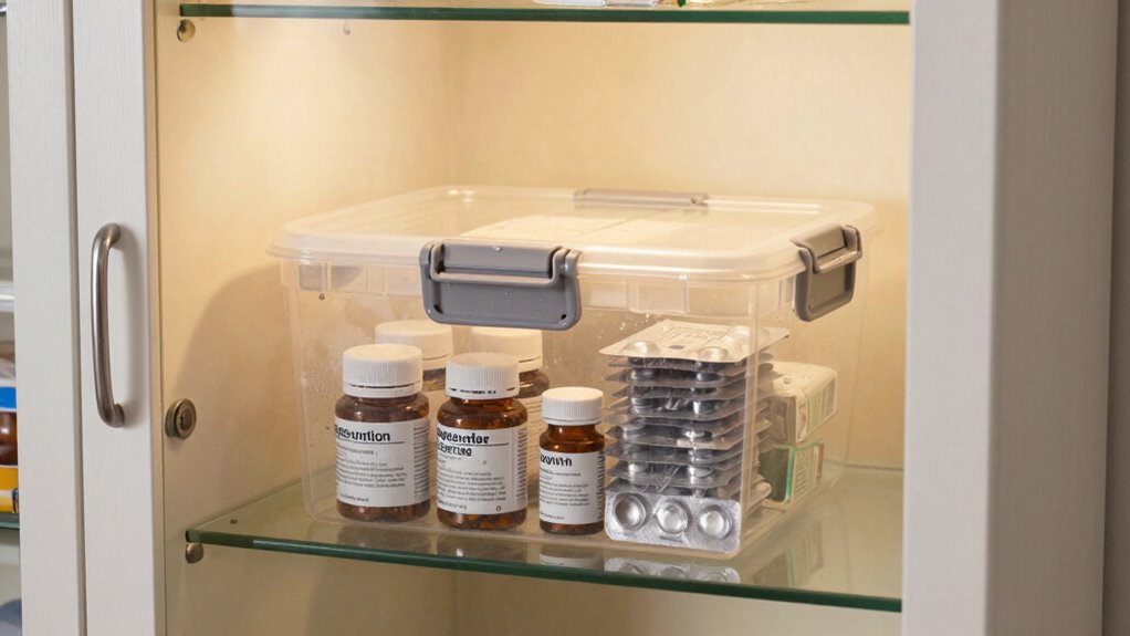secure medications during storms