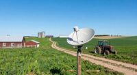 selective farm satellite communication