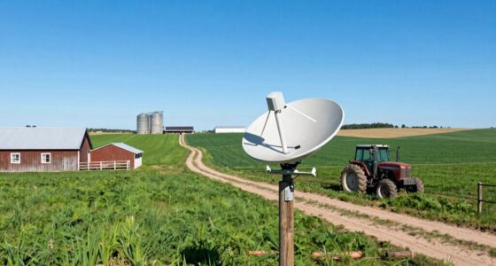selective farm satellite communication