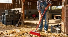 sequential farm cleaning approach