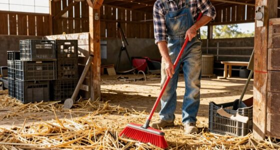 sequential farm cleaning approach