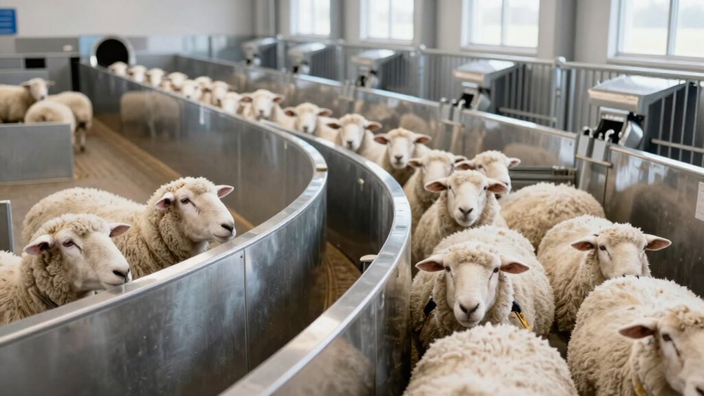 sheep behavior guides handling design