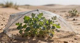 shield young plants effectively